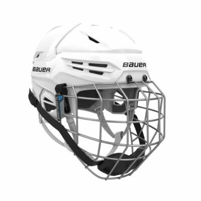 Casca Combo BAUER Reakt 55 alb S