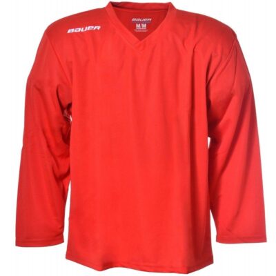 Tricou BAUER antrenament flex rosu yth M-L