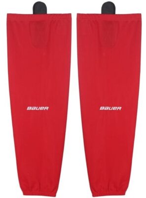 Jambiere BAUER Flex rosu Sr L-XL