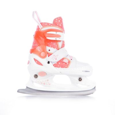 Patine Reglabile TEMPISH RS TON ICE GIRL 30-33 pink alb - imagine 2