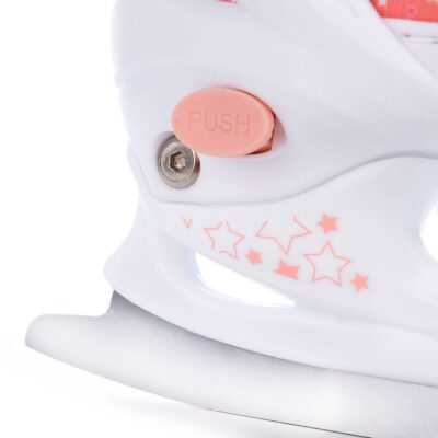Patine Reglabile TEMPISH RS TON ICE GIRL 30-33 pink alb - imagine 5