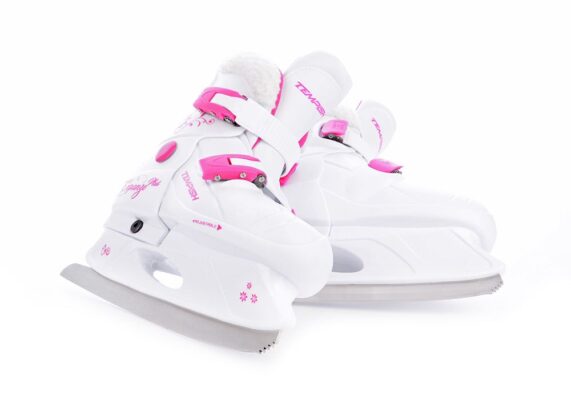 Patine Reglabile TEMPISH FUR EXPANZE PLUS GIRL 37-40 alb pink - imagine 6