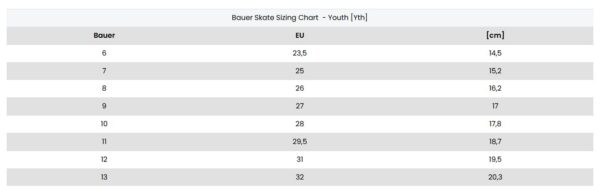 Patine BAUER XLS yth 12R gri 31 - imagine 5