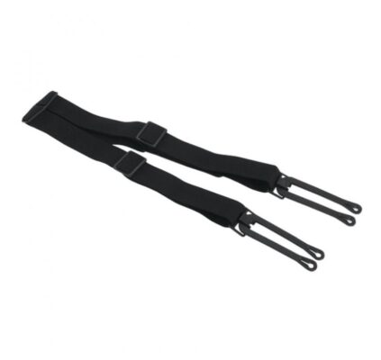 Bretele Bauer negru YTH copii L-XL - imagine 2