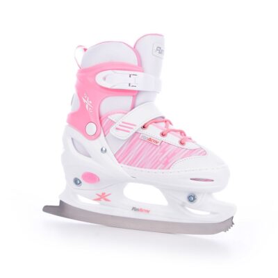Patine Reglabile TEMPISH ORIN GIRL DUO pink alb 38-41 - imagine 7