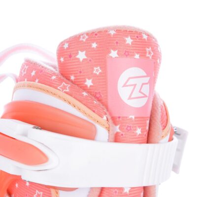 Patine Reglabile TEMPISH RS TON ICE GIRL 26-29 pink alb - imagine 6