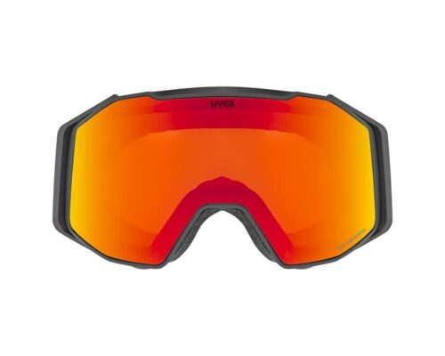 Ochelari schi UVEX Gravity FM black mat/red-clear - imagine 2