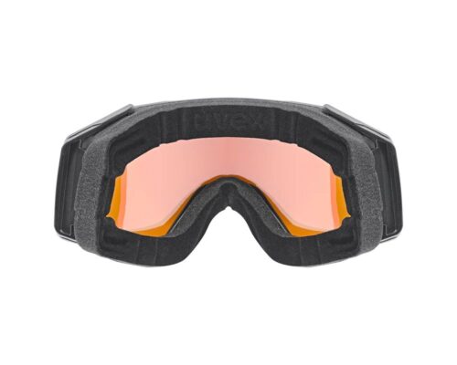 Ochelari schi UVEX Gravity FM black mat/yellow-orange - imagine 3