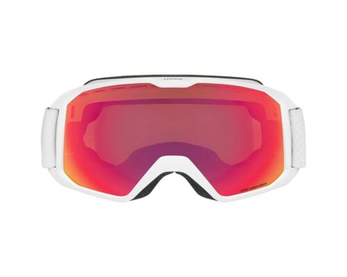 Ochelari schi Uvex Xcitd CV white mat/rose-green S2 - imagine 2