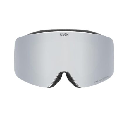 Ochelari schi Uvex Pwdr FM white matt dl/silver-clear S2 - imagine 2