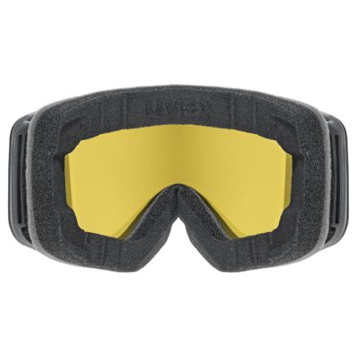 Ochelari schi Uvex Pwdr FM black matt dl/green-clear S2 - imagine 3