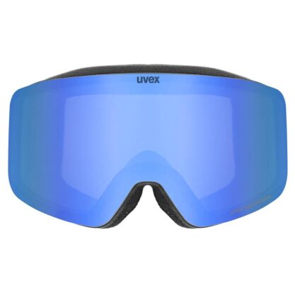 Ochelari schi Uvex Pwdr FM black matt dl/blue-clear S2 - imagine 2