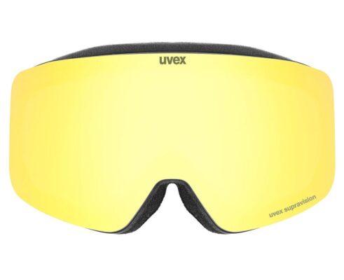 Ochelari schi Uvex Pwdr FM black matt dl/yellow-clear S3 - imagine 2