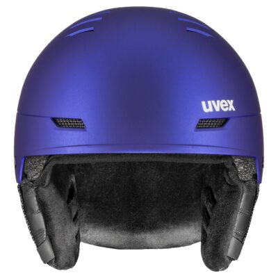 Casca schi Uvex Wanted purple bash mat 54-58 cm - imagine 3