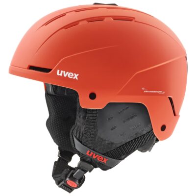 Casca schi Uvex Stance fierce red mat 54-58 cm