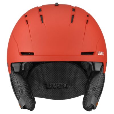 Casca schi Uvex Stance fierce red mat 54-58 cm - imagine 3
