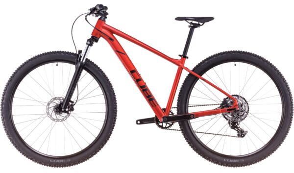 Bicicleta Cube Aim Pro fireorange black 19 29 L - imagine 2