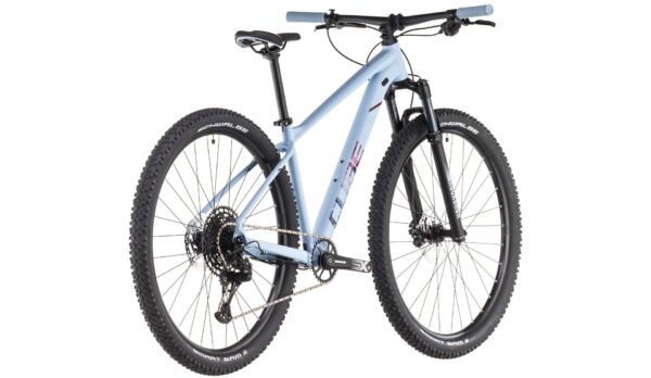 Bicicleta Cube Attention SLX pidgeonblue rubyred 17 29 M - imagine 3