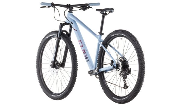 Bicicleta Cube Attention SLX pidgeonblue rubyred 17 29 M - imagine 4