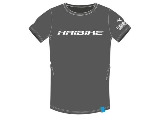 Tricou Haibike Work - unisex grey  size S