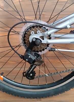Bicicleta Capriolo MTB CTX240 24 matt grey orange 14 - imagine 6
