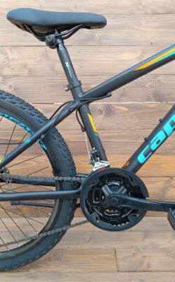 Bicicleta Capriolo 24 ZED cu cadru din aluminiu black blue orange 13 - imagine 5