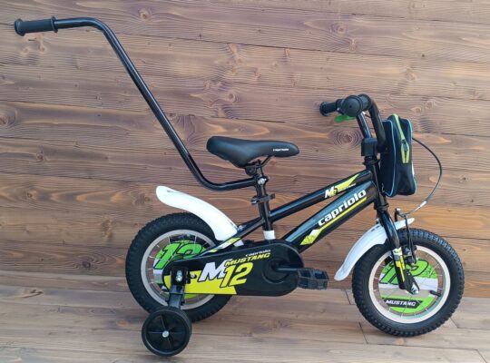 Bicicleta Capriolo Mustang lime black 12