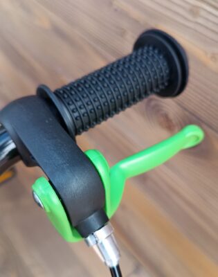 Bicicleta Capriolo Mustang lime black 12 - imagine 7