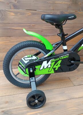 Bicicleta Capriolo Mustang black green 14 - imagine 4