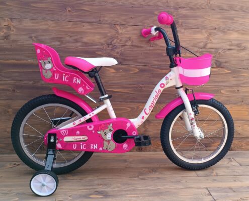 Bicicleta Capriolo Viola white pink 16 - imagine 2