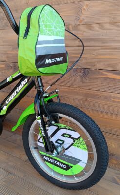 Bicicleta Capriolo Mustang black lime 16 - imagine 4