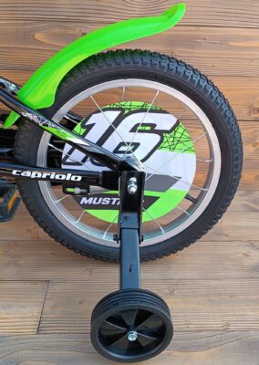 Bicicleta Capriolo Mustang black lime 16 - imagine 7