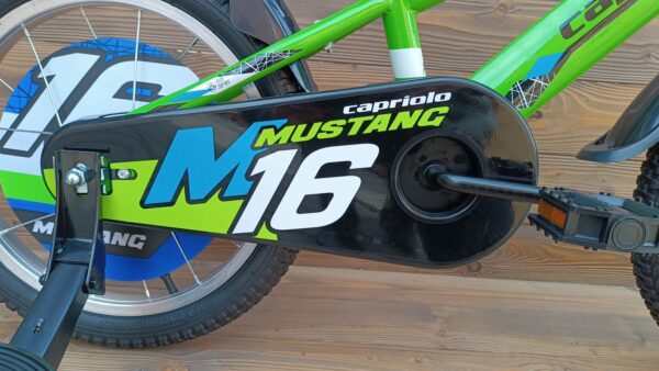 Bicicleta Capriolo Mustang green black 16 - imagine 6