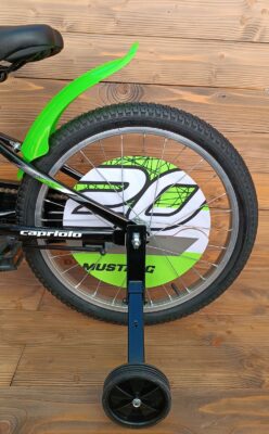 Bicicleta Capriolo Mustang black lime 20 - imagine 4