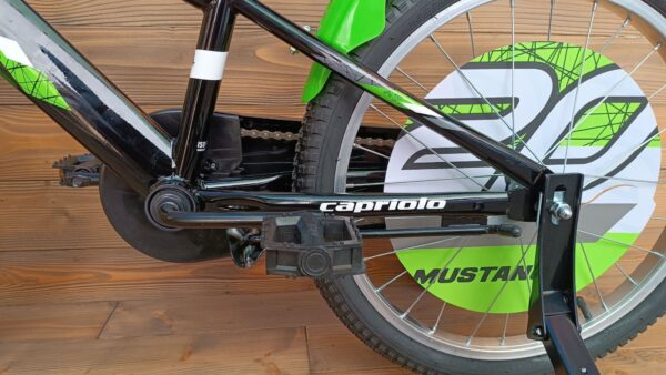 Bicicleta Capriolo Mustang black lime 20 - imagine 5