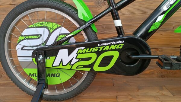Bicicleta Capriolo Mustang black lime 20 - imagine 8