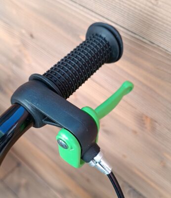Bicicleta Capriolo Mustang black lime 20 - imagine 10