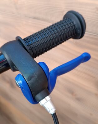 Bicicleta Capriolo Mustang black blue 20 - imagine 9