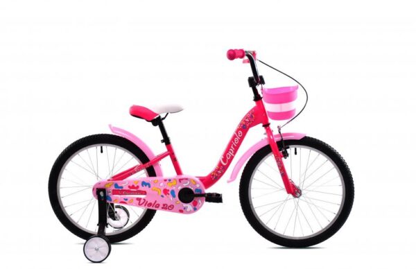 Bicicleta Capriolo Viola pink white 20