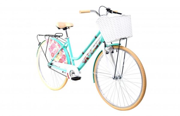 Bicicleta Capriolo Jasmin 28HT turcoaz 18 - imagine 2