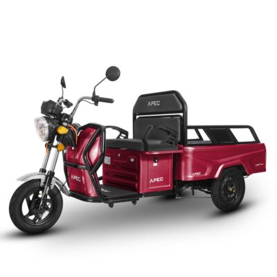 Triciclu electric VOLTAROM model APT4 rosu 1000W fara permis 1 loc
