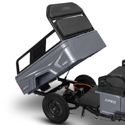 Triciclu electric VOLTAROM model APT4 gri 1000W fara permis 1 loc - imagine 3