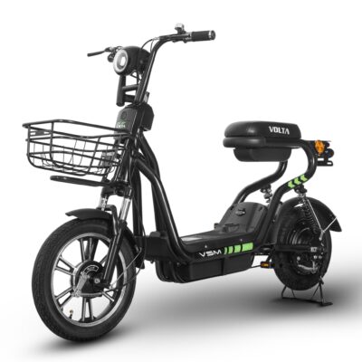 Scuter electric VOLTAROM model VSM negru cu pedale 220W fara permis 1 loc