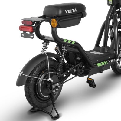 Scuter electric VOLTAROM model VSM negru cu pedale 220W fara permis 1 loc - imagine 8