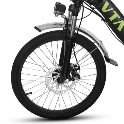 Bicicleta electrica pliabila VOLTAROM cu pedale VB1 250W 1 loc - imagine 5
