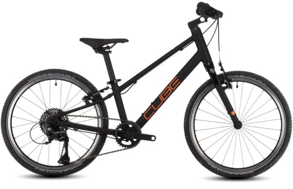 BICICLETA COPII CUBE NUMOVE 200 NEGRU/PORTOCALIU 20INCH