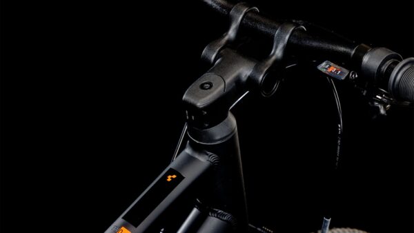 BICICLETA COPII CUBE NUMOVE 200 NEGRU/PORTOCALIU 20INCH - imagine 3