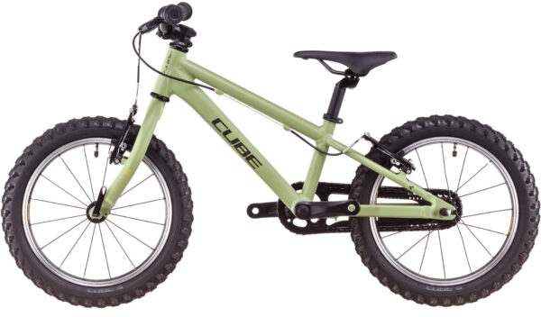 BICICLETA CUBE ACID 160 LIGHTOLIVE ORANGE 2025 roti 16" - imagine 5