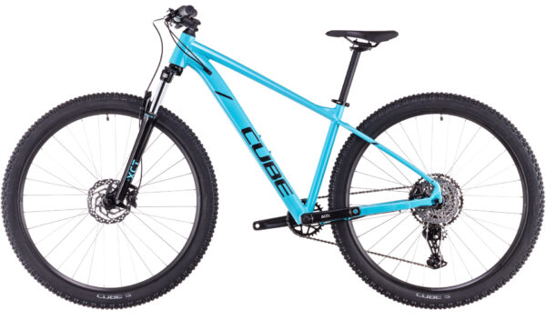 BICICLETA CUBE AIM RACE SWIMMINGPOOL BLACK 2025 cadru XL (22") - roti 29" - imagine 5