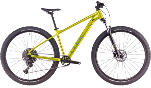 BICICLETA CUBE AIM SLX FLASHLIME JUNIPER 2025 cadru S (15") - roti 27.5"